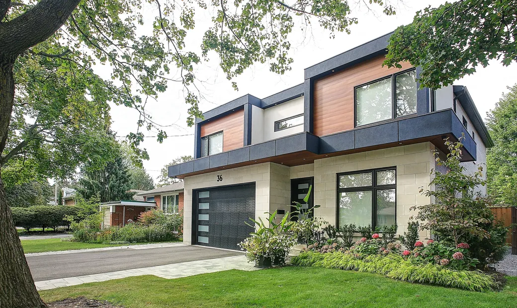 Modern house exterior